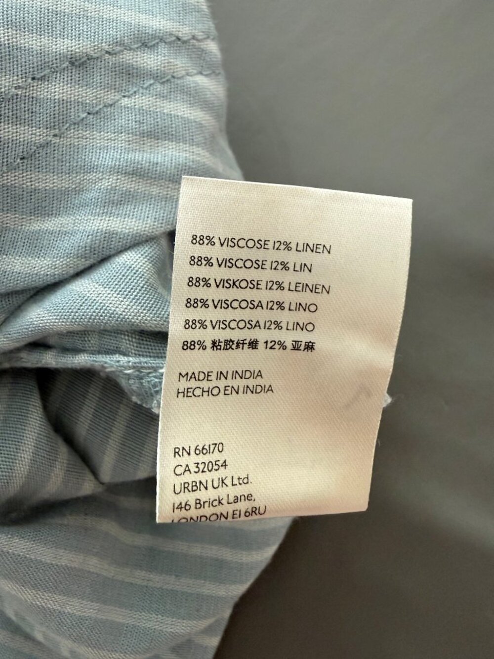 Free People One and Only Stripe Button Down shirt NWT - Picture 8 of 8